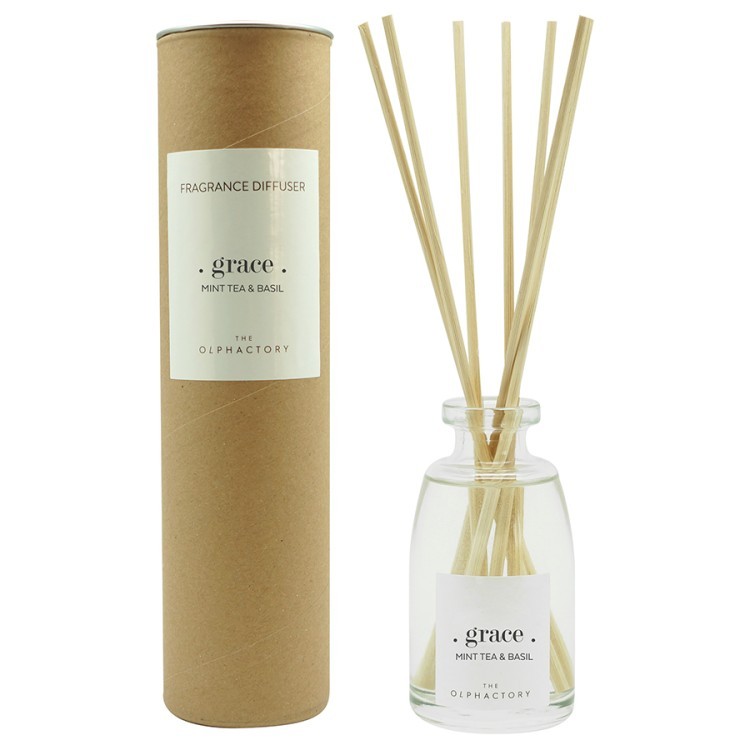 Диффузор ароматический the olphactory, grace, mint tea&basil, 250 мл (68183) Диффузор ароматический the olphactory, grace, mint tea&basil, 250 мл (68183)