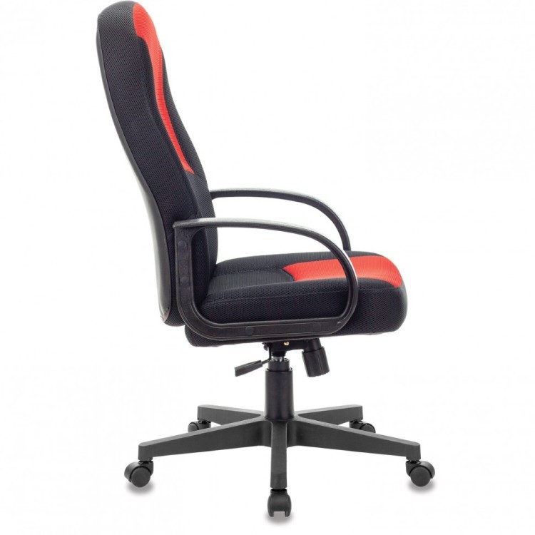 Кресло офисное Brabix City EX-512 ткань черная/красная TW 531408 (1) (91112)