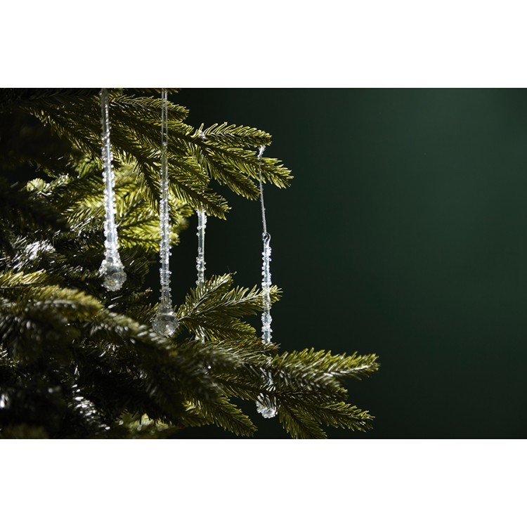 Набор ёлочных украшений icy sparkles из коллекции new year essential, 6 шт. (78275) Набор ёлочных украшений icy sparkles из коллекции new year essential, 6 шт. (78275)