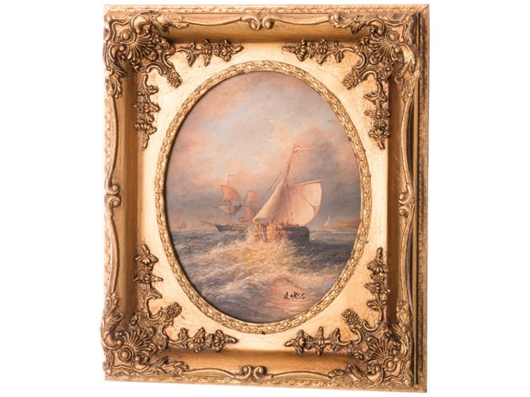 Картина "в море" 32*37*5 см.без упаковки Frame Factory (61-351) 