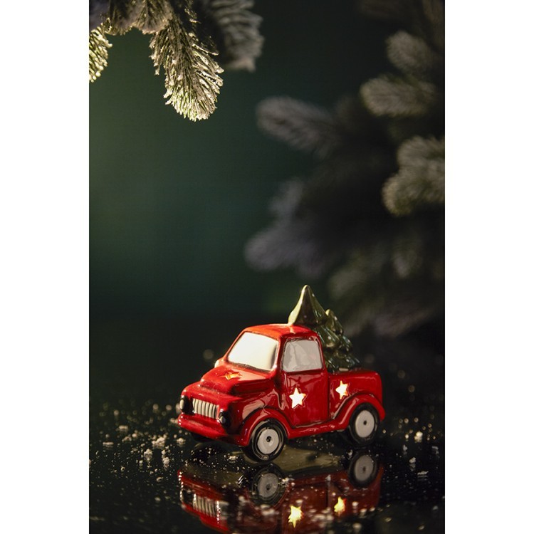 Декор новогодний с подсветкой magic truck из коллекции new year essential, 10,5 см (78319)