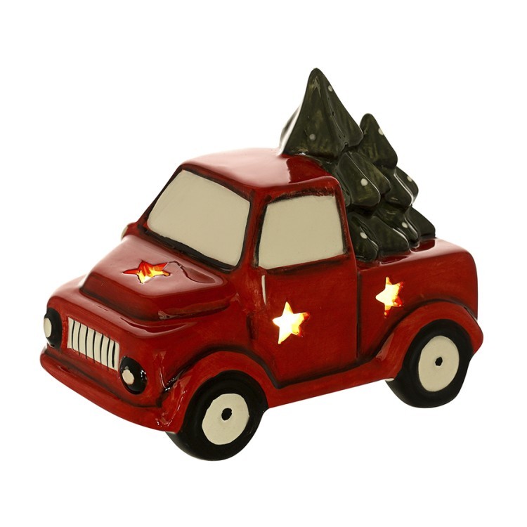 Декор новогодний с подсветкой magic truck из коллекции new year essential, 10,5 см (78319)