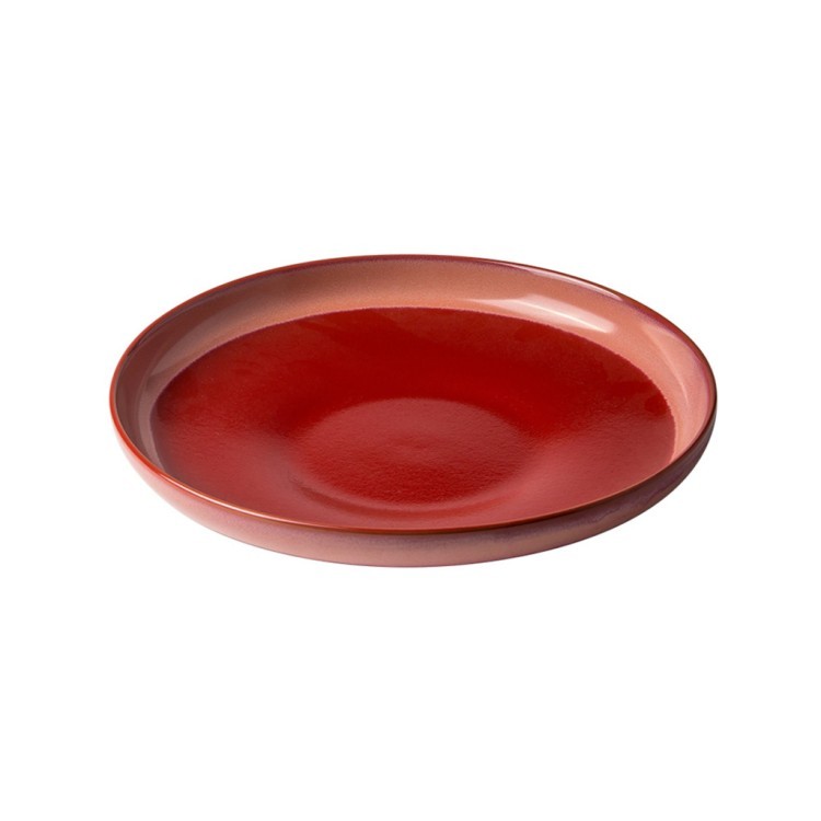 Тарелка L9280-RL, 27, каменная керамика, Red, ROOMERS TABLEWARE