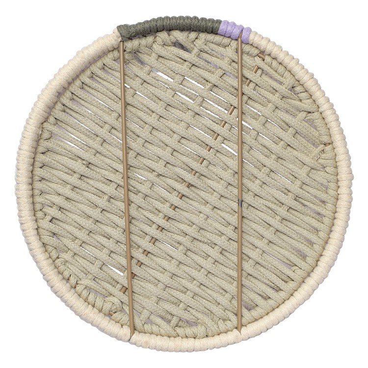 Корзина плетеная conga grey из коллекции ethnic, размер m (77209)