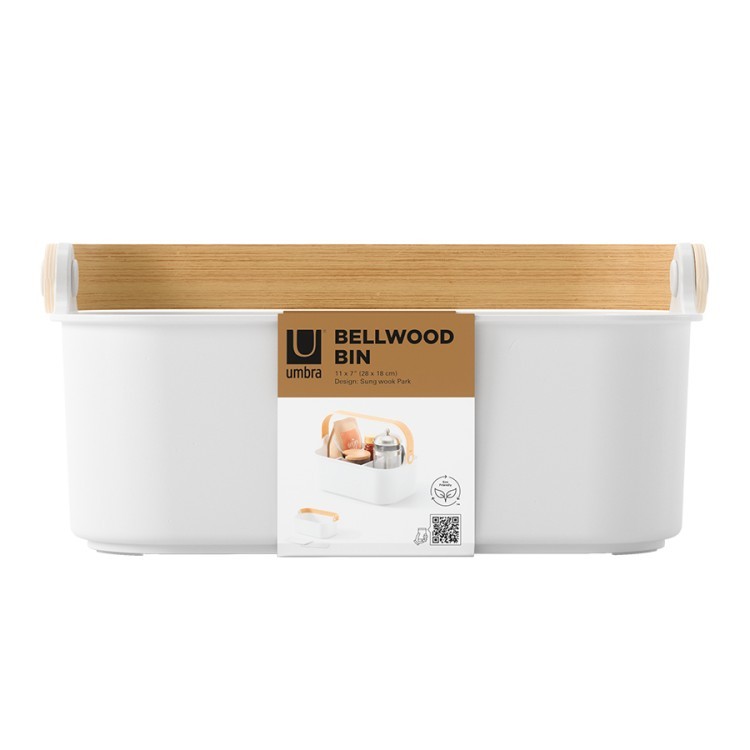 Органайзер bellwood, 29х17 см, белый/натуральное дерево (76807) Органайзер bellwood, 29х17 см, белый/натуральное дерево (76807)