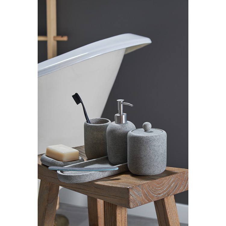 Подставка для ванных принадлежностей loup, темно-серая (75854)