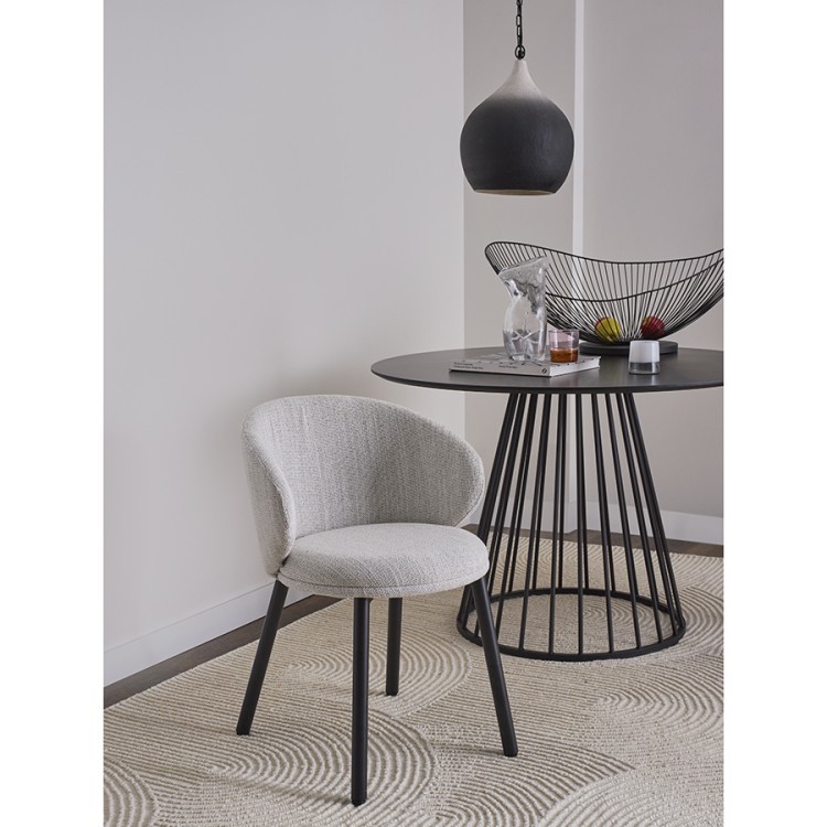 Стул comfy, рогожка, топленое молоко (77336)