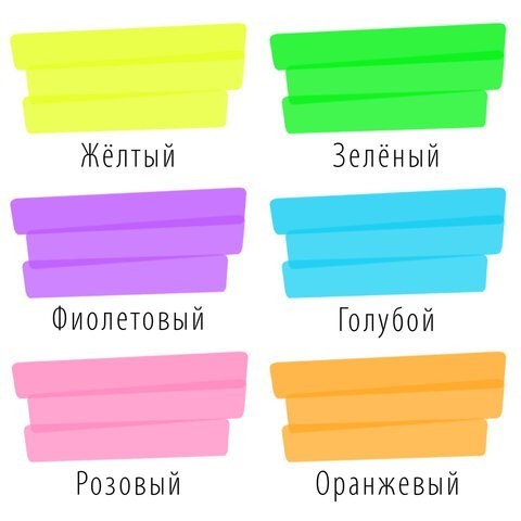 Набор текстовыделителей Brauberg Super линия 1-5 мм 6 цветов 151747 (86725) Набор текстовыделителей Brauberg Super линия 1-5 мм 6 цветов 151747 (86725)