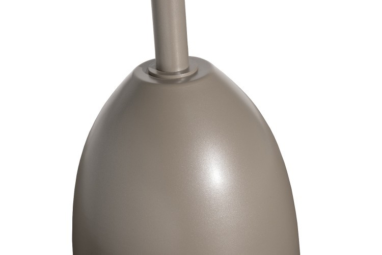 Стол журнальный, керамика Август Серый (Augustus Gray) d48*55см (TT-00015703)