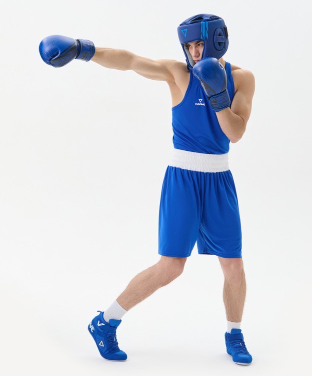 БЕЗ УПАКОВКИ Обувь для бокса INSANE RAPID низкая, синий (1586509)