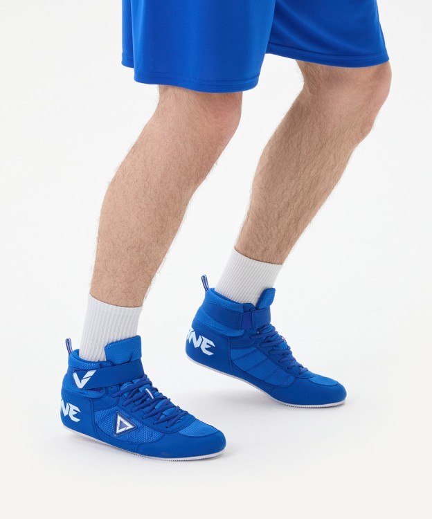 БЕЗ УПАКОВКИ Обувь для бокса INSANE RAPID низкая, синий (1586509)