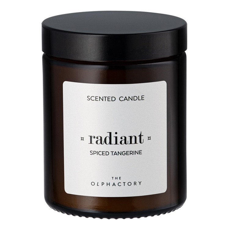 Свеча ароматическая the olphactory, radiant, spiced tangerine, 30 ч (78039)