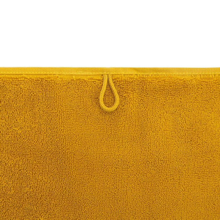 Полотенце банное цвета охры из коллекции essential, 90х150 см (80173)