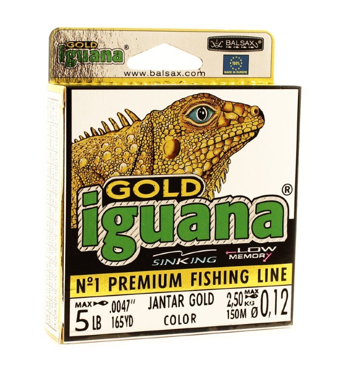 Леска Balsax Iguana Gold Box 150м 0,12 (2,5кг) (58472)