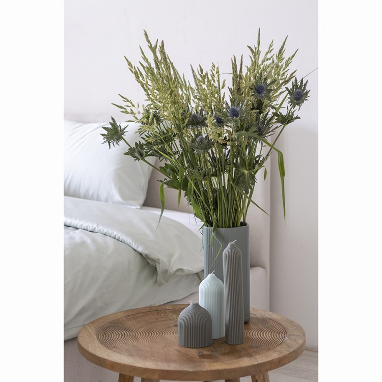 Свеча декоративная графитового цвета из коллекции edge, 25,5см (73757)