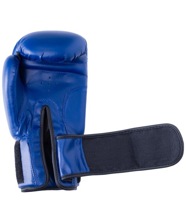Перчатки боксерские Basic, 4 oz, к/з, синий (778650)