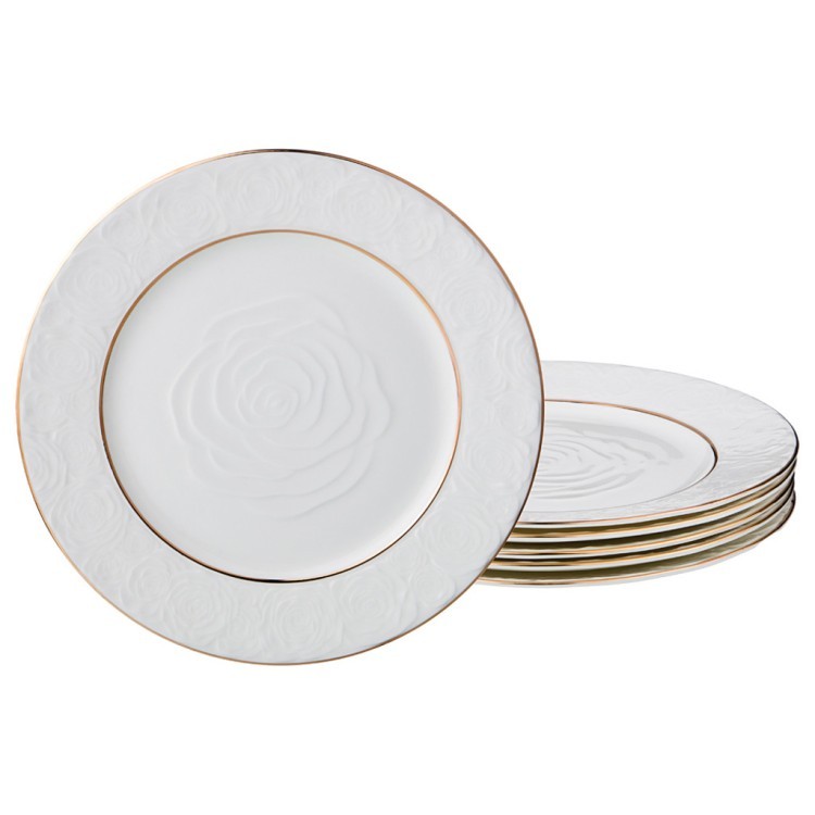 Набор десертных тарелок из 6 шт. "blanco" диаметр=21 см Lefard (264-874)