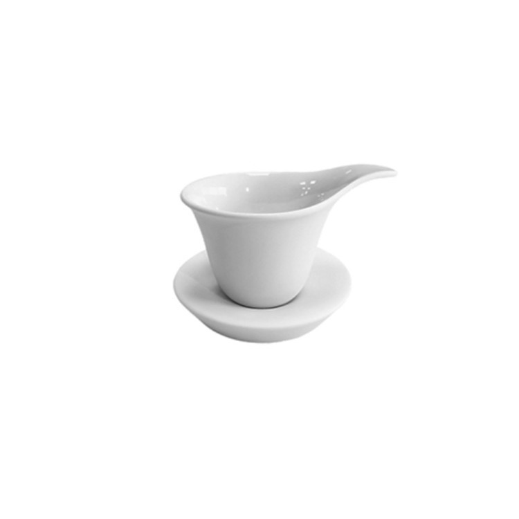 Кофейная пара 13011C, фарфор, white, Cookplay