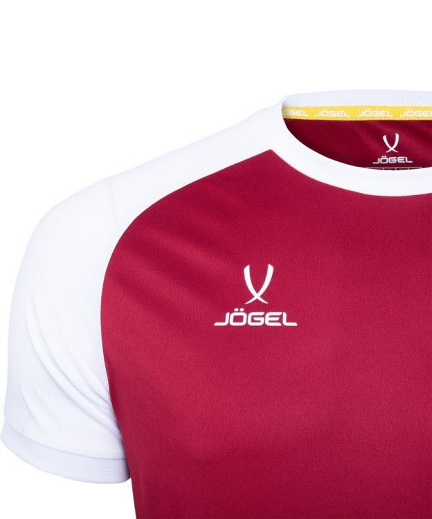 Футболка игровая CAMP Reglan Jersey, гранатовый/белый, детский (702262) Футболка игровая CAMP Reglan Jersey, гранатовый/белый, детский (702262)
