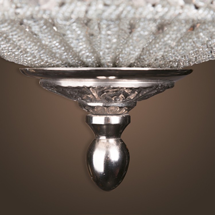 Люстра Казбах 4359SC, металл, стекло, chrom finish, RESTORATION HARDWARE