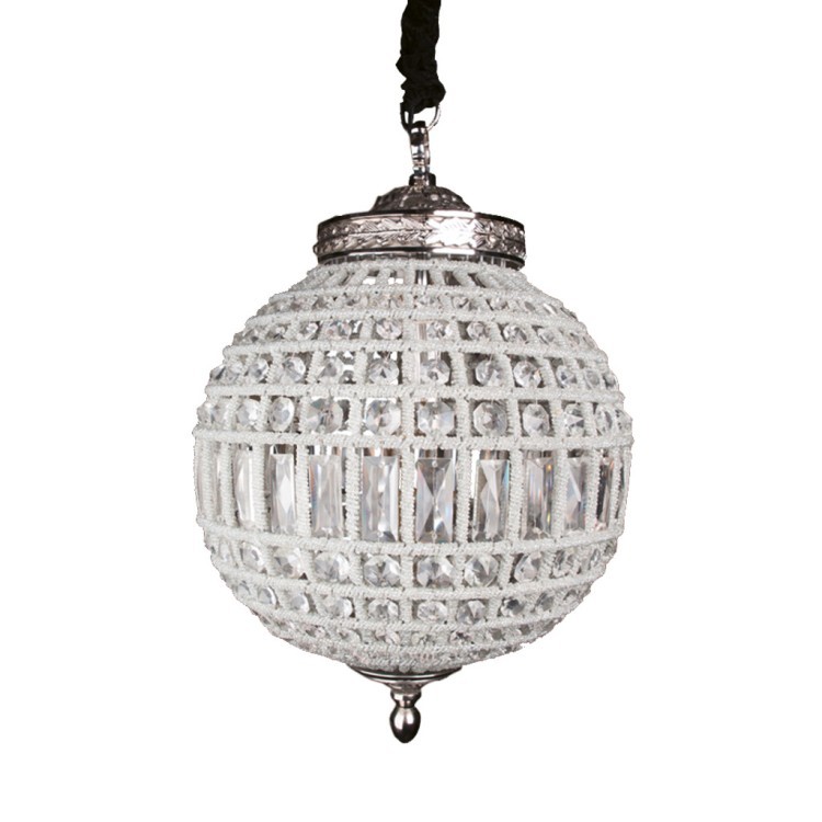 Люстра Казбах 4359SC, металл, стекло, chrom finish, RESTORATION HARDWARE