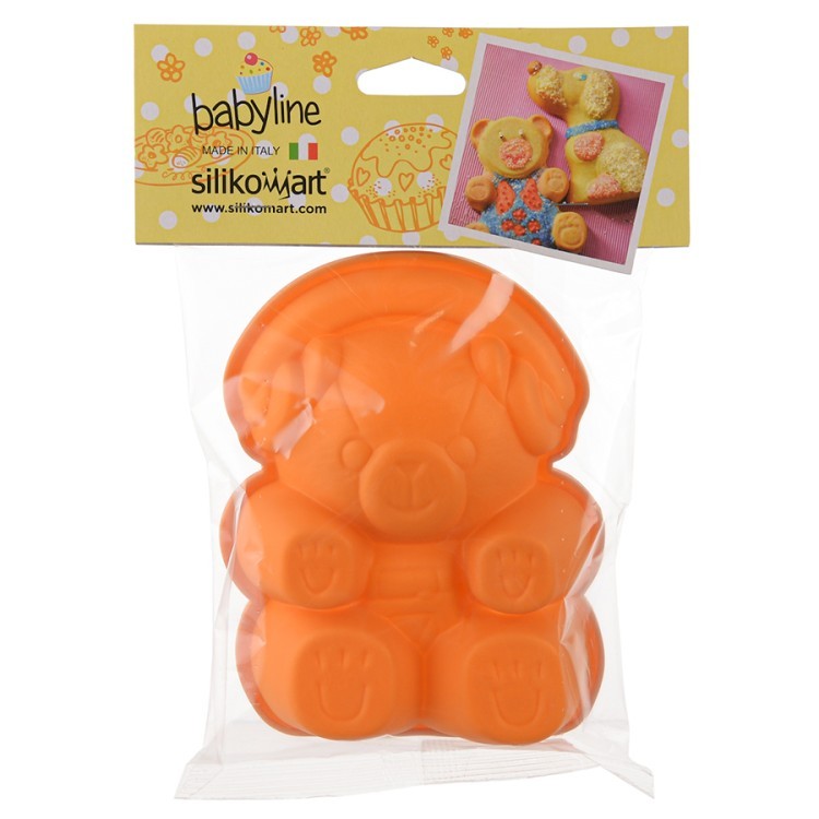 Форма для приготовления пирожного teddy bear 12,5 х 16 см силиконовая (70197) Форма для приготовления пирожного teddy bear 12,5 х 16 см силиконовая (70197)