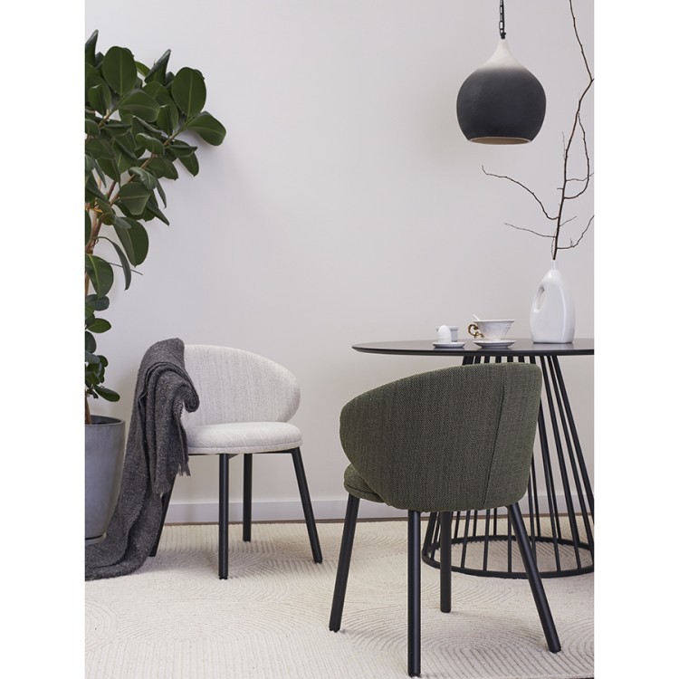 Стул comfy, рогожка, шпинат (77337)