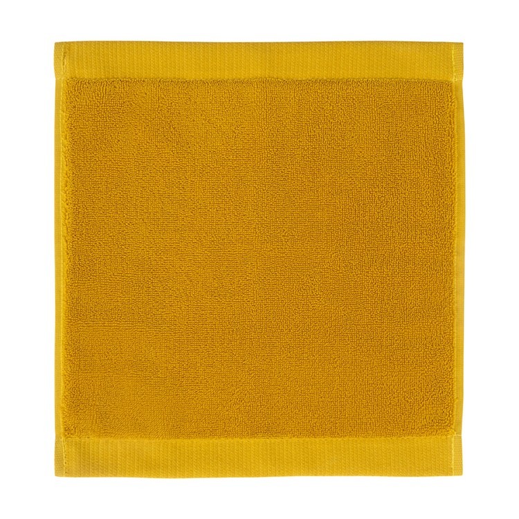 Полотенце для лица цвета охры из коллекции essential, 30х30 см (80174)
