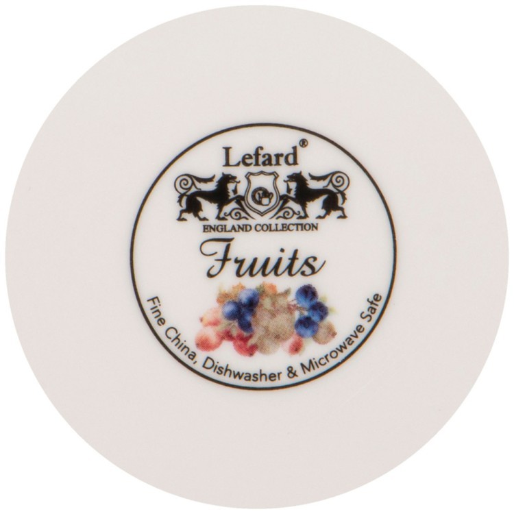 Набор тарелок закусочных lefard "фрукты" 2 шт. 20,5 см Lefard (104-894)