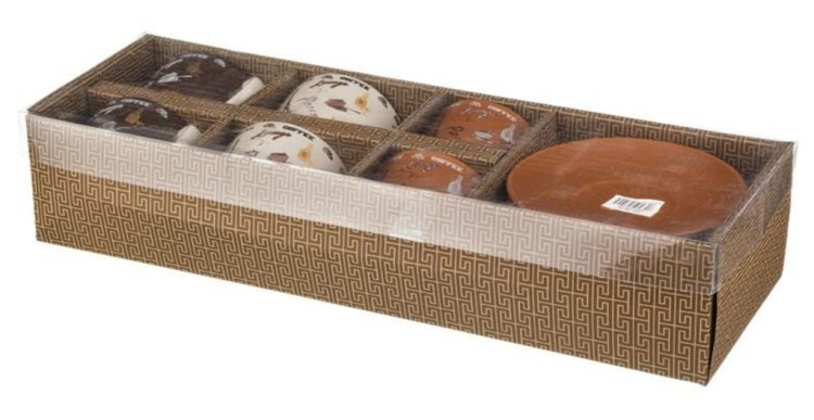 Чайный набор на 6 персон 12 пр. 250 мл.высота=7 см. Lefard (756-100)