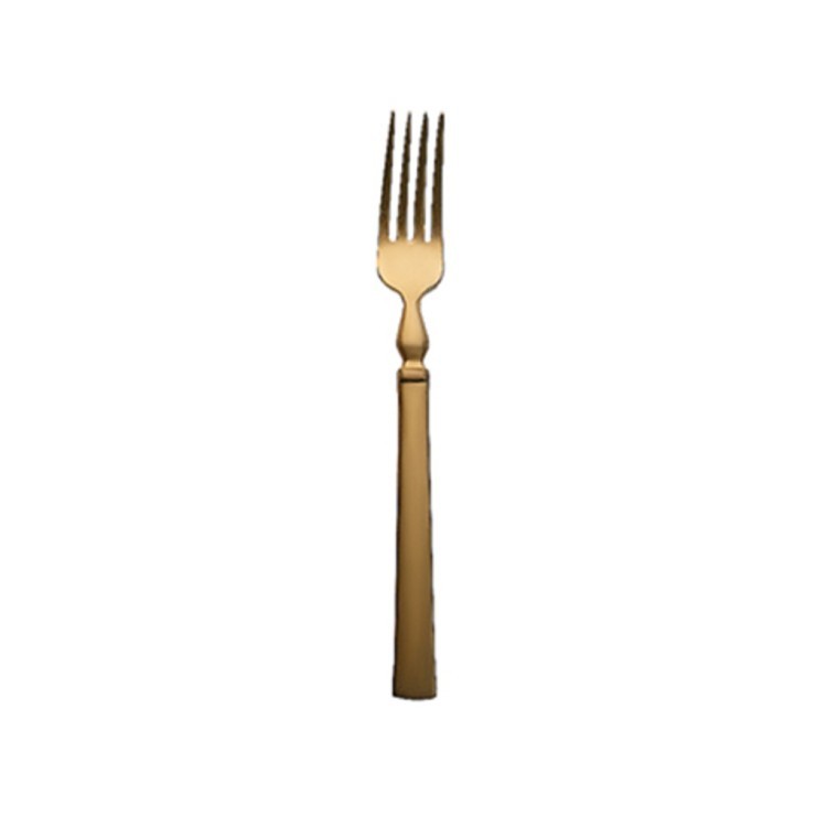 Вилка десертная 200200512160000006, нержавеющая сталь 18/0, CBT+PVD, gold, HERDMAR