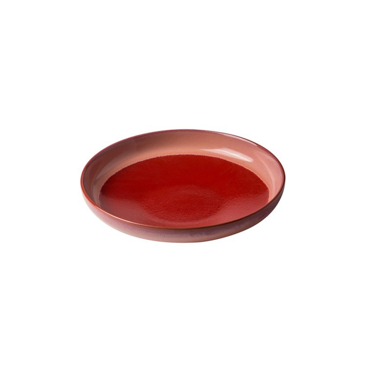 Тарелка L9281-RL, 23, каменная керамика, Red, ROOMERS TABLEWARE