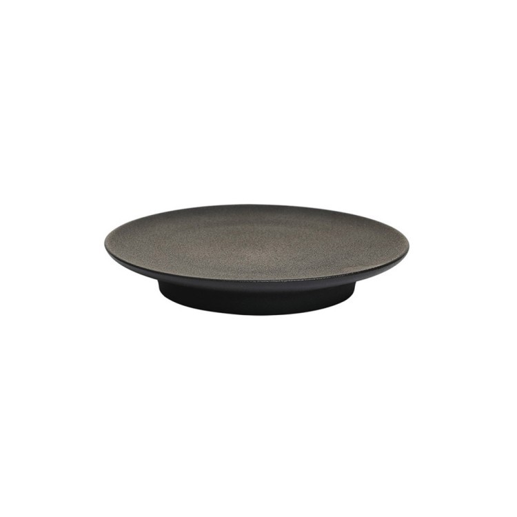 Тарелка L9654-ZINI, 21, каменная керамика, Black, ROOMERS TABLEWARE