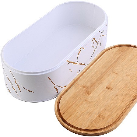 Хлебница 44х21х12,5 угл.сталь/бамбук Mayer&Boch (31398)