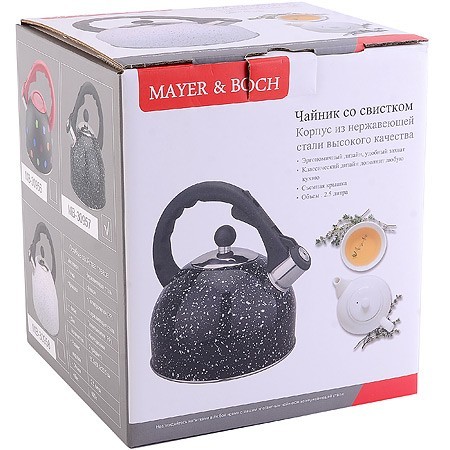 Чайник со свистком 2,5л Mayer&Boch (30957)