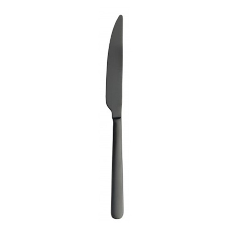 Нож столовый 2RDU0003, нержавеющая сталь 18/10, PVD, total black, PINTINOX