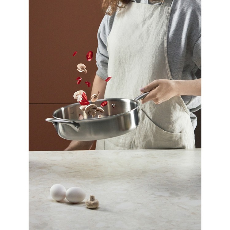 Сотейник с крышкой 3ply etalon, D26 см (77015)