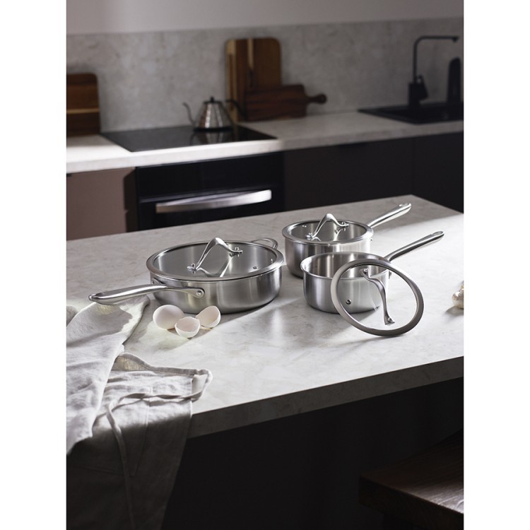 Сотейник с крышкой 3ply etalon, D26 см (77015)