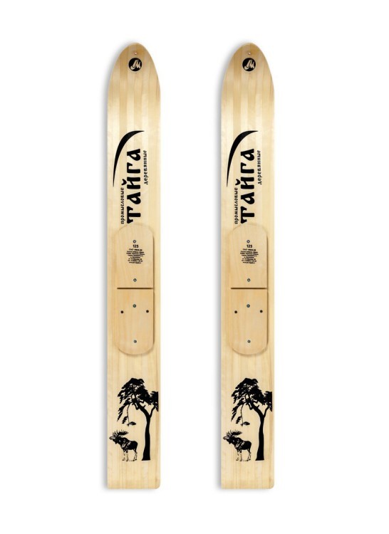 Лыжи Тайга Маяк деревянные 165*15 см (61215)