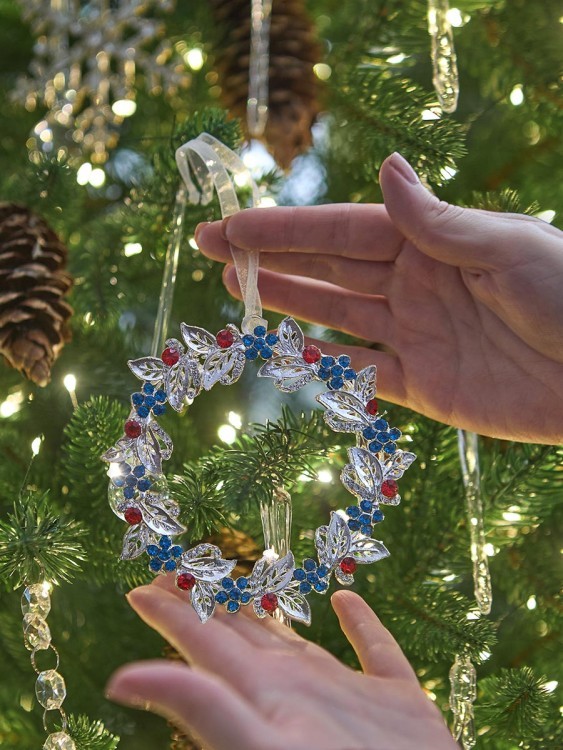 Набор елочных украшений christmas diamonds из коллекции new year essential, 4 шт. (79409)