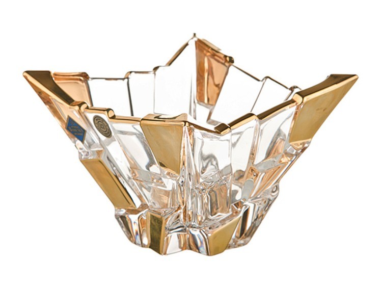 Конфетница Bohemia Crystal Gold
