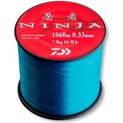 Леска Daiwa Ninja X Line 2400м 0,20мм (3,1кг) светло-голубая (58913)