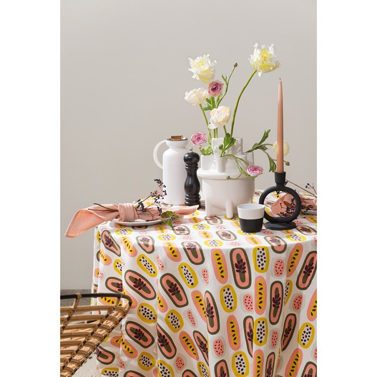 Скатерть на стол с принтом passion fruit из коллекции wild, 170х250 см (65696)