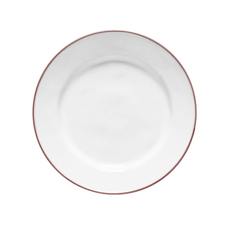 Тарелка ATP281-RED(ATP281-00721A), 28,2 см, керамика, White, red, Costa Nova