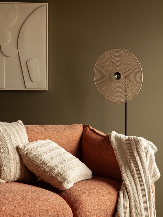 Подушка из хлопка с буклированной вязкой светло-серого цвета из коллекции essential, 45х45 см (74550) Подушка из хлопка с буклированной вязкой светло-серого цвета из коллекции essential, 45х45 см (74550)