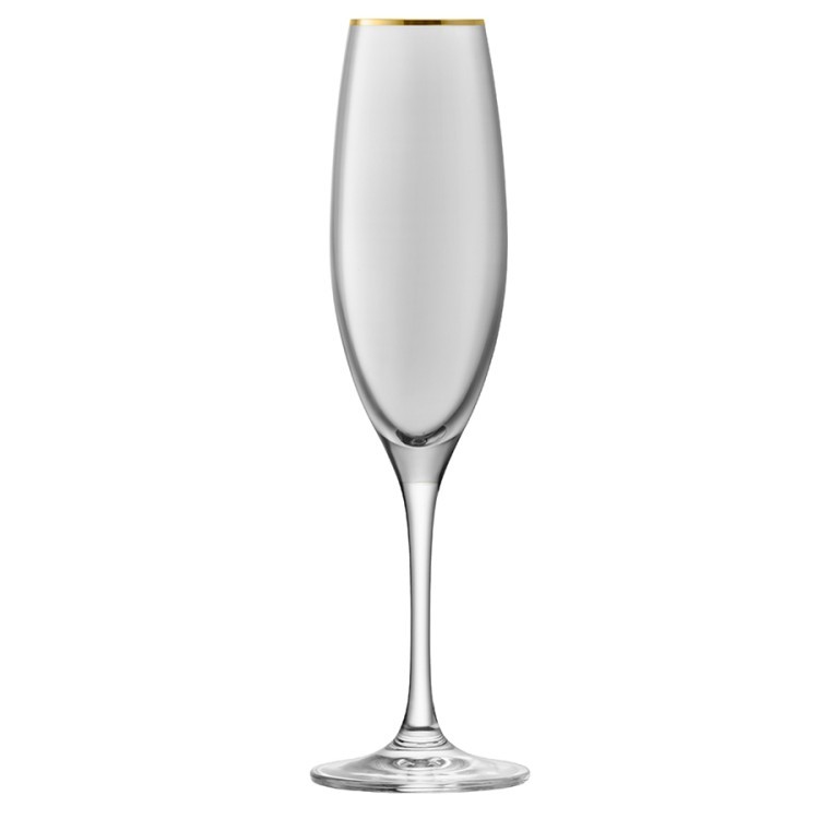 Набор из 2 бокалов флейт для шампанского sorbet 225 мл серый (61501)