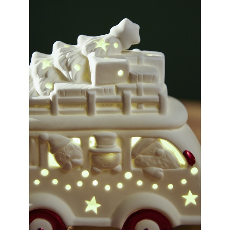 Декор новогодний с подсветкой classy van из коллекции new year essential, 12 см (78316)