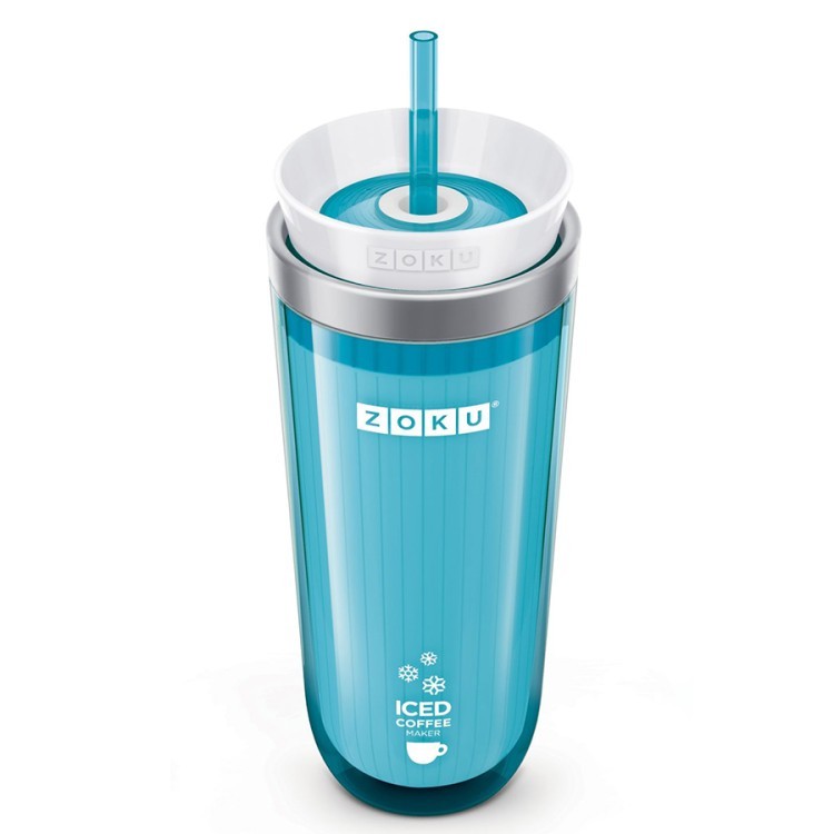 Стакан для охлаждения напитков iced coffee maker голубой (57283) Стакан для охлаждения напитков iced coffee maker голубой (57283)