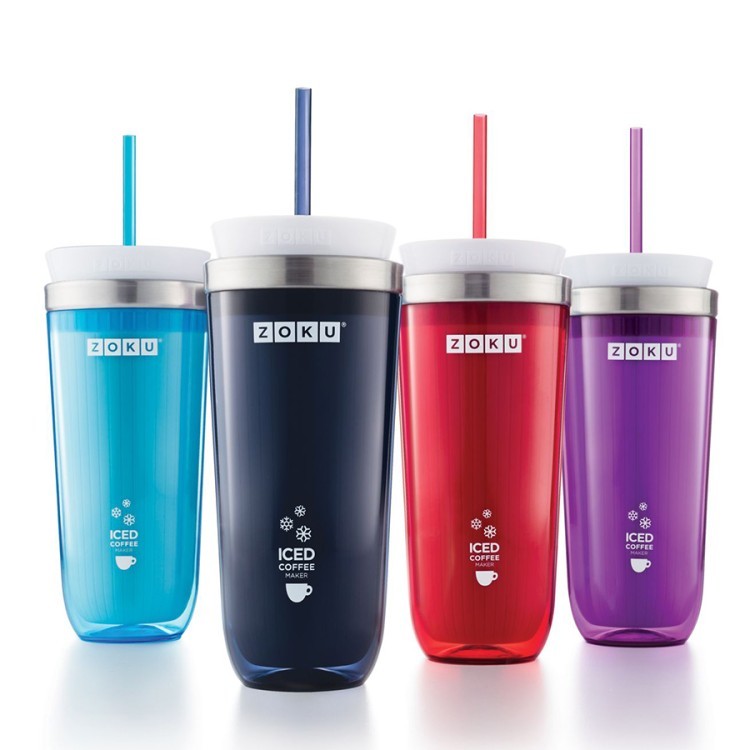 Стакан для охлаждения напитков iced coffee maker голубой (57283) Стакан для охлаждения напитков iced coffee maker голубой (57283)