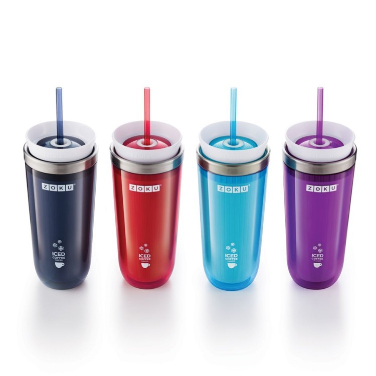 Стакан для охлаждения напитков iced coffee maker голубой (57283) Стакан для охлаждения напитков iced coffee maker голубой (57283)